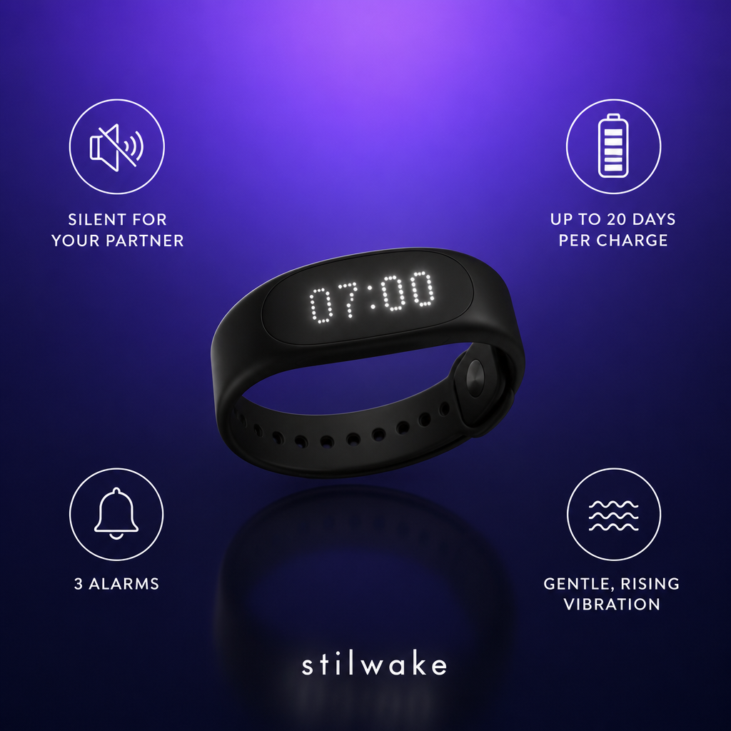 Avantages du Stilwake Pulse : silencieux, 20 jours d'autonomie, 3 alarmes