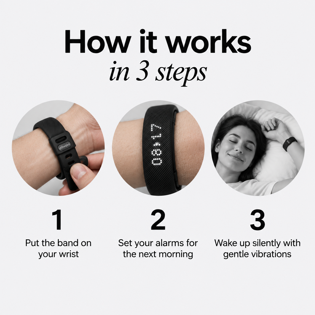 How Stilwake works in 3 steps